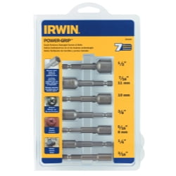 7Pc 1/2" Square Impact Driver Set Grip & Knuckle Guard Loose Screws or Nuts 7Pc 1/2" Square Impact Driver Set Grip & Knuckle Guard Loose Screws or Nuts